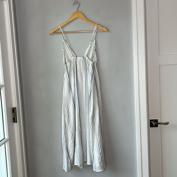 Clayton Revolve White Blue Stripe Coastal Harmony Dress - Picture 4 of 10